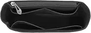 [XIAOYIBAIHUOUK] Gucci Marmont Bag Organiser Suede Lined Bag Storage Bag Portable Cosmetic Bag, Black B, M