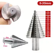 5-35 mm HSS step drill silver cone drill for stainless steel metal wood plastic