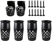 Billiard Bag Set - 6pcs Billiard Net Storage Containers, Pool Table Net Pockets | Billiard Accessory Set, Pool Table Replacement Pockets for Adults