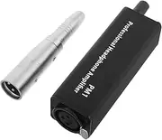 OSALADI Portable Headphone Amplifier Mini Stereo Audio Gain Converter for Laptop Mp4 Phones Mp3 Players Volume Amplifier Gain Switch Enhance Music Quality Compact and Lightweight Design