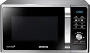 Samsung MS23F301TAS Solo Microwave with Healthy Cooking, 800W, 23 Litre, Silver