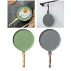 Nonstick Crepe Pan Round Pancake Griddle Dosa Pan for Pancakes Home Stovetop