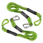 2-Pack Boat Bungee Dock Line with Hook Mooring Rope Boat Accessories for3751
