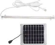 Solar Plant Grow Light,Solar Powered Motion Sensor Pandent Daytime Work Lights,LED Plant Grow Light Strip Security lamp for Balcony Greenhouse Herbs Vegetables Flowers (20w)