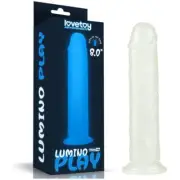 Lumino Pleasure Glow Dildo - Model 8in: A Sensual Delight for Alluring Nights -