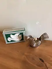 Avon Silver Dove Ornament Occur Cologne .5 Fluid Ounce NIB