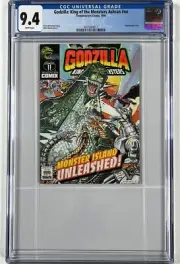 GODZILLA: KING OF THE MONSTERS ASHCAN #nn CGC 9.4 - 1994 - TRENDMASTERS COMIX