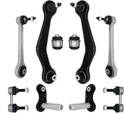 Rear Upper Control Arm Ball Joint Sway Bar Link 10pcs Sets Compatible For BMW X5 2.5i 4.4i E53 2000 2001 2002 2003 2004-2006