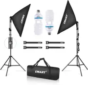 Softbox Lighting Kit, 20"X28" Soft Box Lights Photography Accessories with 125W