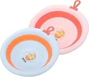 SOESFOUFU 2Pcs Washbasin Cartoon Folding Basin for Newborns Portable and Easy to Clean Durable Design for Home Use for Washing Face and Feet