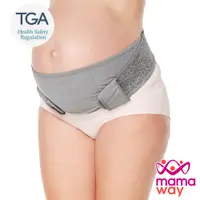 在飛比找PChome24h購物優惠-【mamaway 媽媽餵】孕期蕾絲護膚機能托腹帶