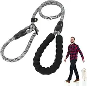 Dog Pulling Rope for Walking - Long Traction Rope 4.9 FT | with Comfortable Padding Grip Pet Pulling Harness