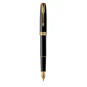 Parker Sonnet Blk Lacq GT FP