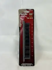 Husky 3/8 in. Drive Standard SAE 6-Point Impact Socket Set (9-Piece)