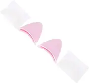 ibasenice Cat Ear Helmet Decor Adorable TPU Motorbike Helmet Ornaments Comfortable Durable