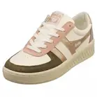 Gola Grandslam Trident Sneakers Shoes Off White Sun Orange Spice Sz 8 Us 39 EUR