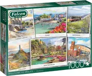 Falcon De Luxe Welcome to Wales Jigsaw Puzzle 1000 Pieces (FAL11341)