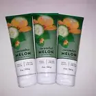 Set of 3 Bath and Body Works Body Cream Lotion Cucumber Melon Full Size 8oz