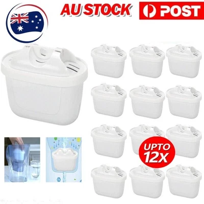 6/12Pcs Water Filter For BRITA Maxtra Plus Replacement Cartridges Refills Brita