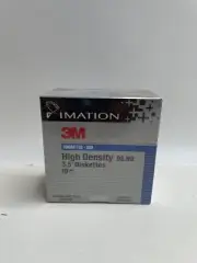 3M High Density IBM Formatted Diskettes 3.5” 10 pk Floppy Disks Imation DS HD