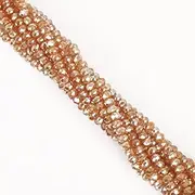 [SASHUN] YU 2 3 4mm Austria Faceted Crystal Beads Round Glass Beads Loose Spacer Beads for Jewelry Handmade Making DIY T309 (Color : 42ABH, Item Diameter : 2mm 195pcs)
