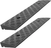 Plastic Ramp for Cars Wheelchairs 2pcs Portable Lightweight Antislip Design for Home Driveway Use