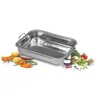 Krüger Square Pan Casserole Stainless Steel 40cm