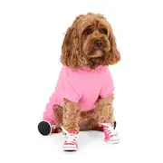 All Day Lace Up Dog Sneakers Pink