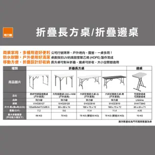 Lifetime 折疊邊桌 戶外家具