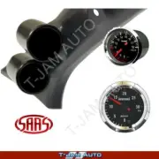 Pillar Pod for Mitsubishi Triton 2009-15 + Volt + DT Boost Blk AT Gauges