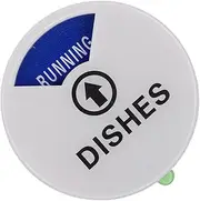 Garneck Dishwasher Sign on Off Clean Dirty Indicator Dishwasher Magnet Indicator for Home and Use
