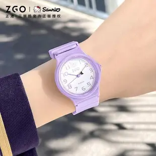 【速出】正港x三麗鷗 酷洛米手錶女學生 正版庫洛米手錶 女童女孩女生 防水石英錶