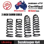 Set of 4 2" 50 mm Raised HD Coil Springs Suzuki SN413 Jimny 4x4 HD 1998-2010 (for: Suzuki)