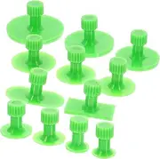 TIDTALEO 12pcs Car Dent Puller Tabs Repair Kit Suction Cup Dent Remover Tool for Auto Body Damage Versatile for Cars Refrigerators Motorcycles and Use