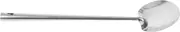 ABOOFAN Stainless Steel Wok Spatula Turner Heat Resistant Cooking Utensil for Home Restaurant Use Smooth Edges Comfortable Storage with Hanging Kitchen Tool