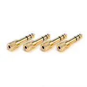 Rode HJA-4 Set of Four 3.5mm to 1/4 inch TRS Headphone Adaptors