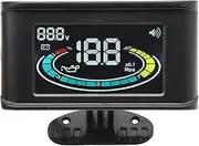 2 in 1 Car Gauges Digital Voltmeter Voltage Gauge + Oil Pressure Gauge with 1/8 NPT Sensor Fit for 9-36V Car Truck Voltmeter