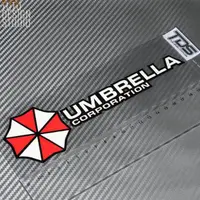 在飛比找蝦皮購物優惠--生化危機 保護傘公司UMBRELLA A款 汽車反光貼 貼