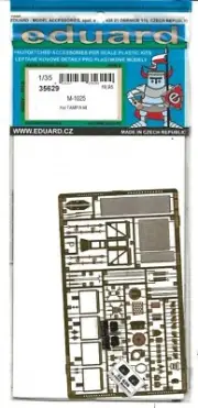 Eduard M-1025 Humvee (HMMWV) Photo Etch Details 1/35 629 For Tamiya Kit DO ST