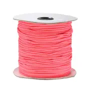 Elastic Cord Heavy Stretch String Rope 2.5mm 109 Yards Dark Pink