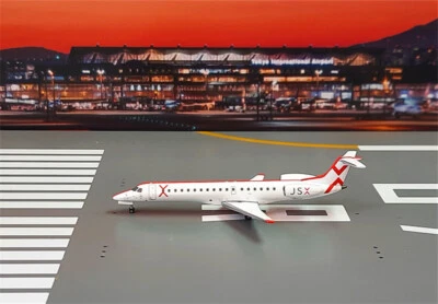 GeminiJets FOR JSX EMBRAER ERJ-145LR N241JX 1/400 DIECAST Plane Pre-built Model