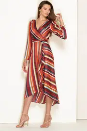 Aida Wrap Dress--SAC-D3060-W20