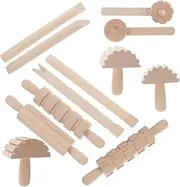 HOMSFOU 1Set DIY Clay Tool Durable Plasticine Molding Tools for Creative Fun Safe Smooth Design for Pottery Air Drying and Polymer Clay Activities