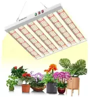 2024 New SPF2000 LED Grow Light 3x3ft Coverage with New Diodes & IR Lights 200W