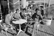Rugby Irish Players Outside Their Cape Town Hotel 1980 OLD PHOTO
