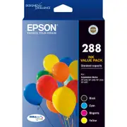 Epson 288 DURABrite Ultra Standard Capacity Ink Cartridge (Value Pack)