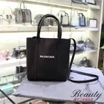 （橘子二手精品） BALENCIAGА  EVERYDAY TOTE 黑色/白色 全皮 托特包 手提包 單肩包