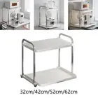 Stainless Steel Microwave Rack over Microwave Shelf Desktop Multipurpose Pantry