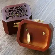 COLLECTIBLE OCTAGON CARVING MUSIC BOX ♫ FINAL FANTASY ♫