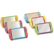 Learning Resources All About Me 2 in 1 Mirrors 6/Set (LER3371)